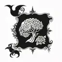 icare tombe  tattoo design idea