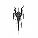 bohemian  tattoo design idea