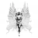 icarus tattoo design idea