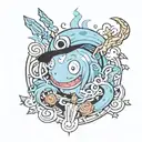 that time i got reincarnated as a slime rimuru tempest tattoo design idea