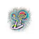 kokopelli tattoo design idea