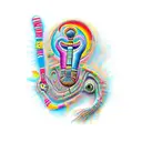 kokopelli tattoo design idea