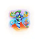 kokopelli tattoo design idea