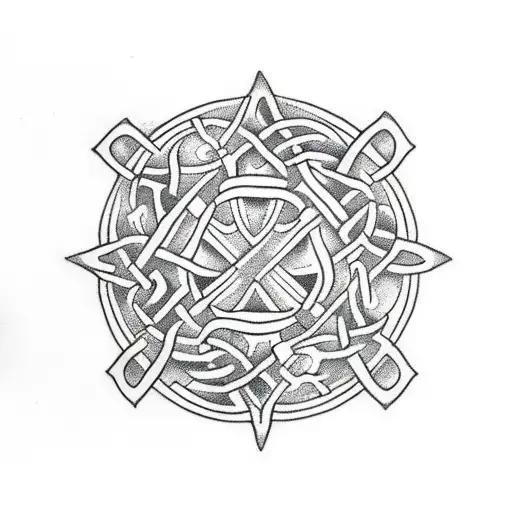 Celtic Knot tattoo design idea