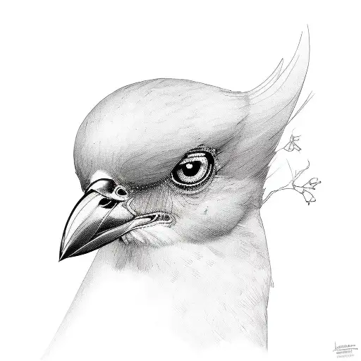 "just breathe" with a flock of birds  tattoo design idea