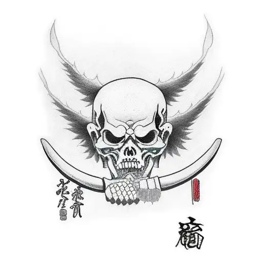 Grim Reaper tattoo design idea