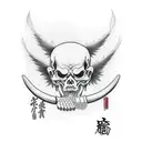 Grim Reaper tattoo design idea