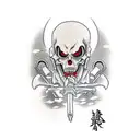 Grim Reaper tattoo design idea