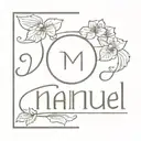 name of manuel tattoo design idea