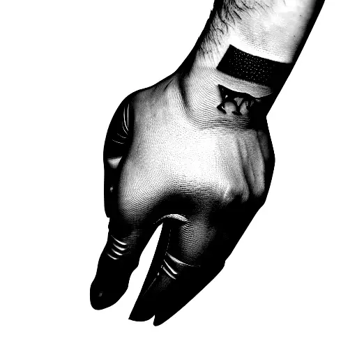 boxer glove tattoo design idea