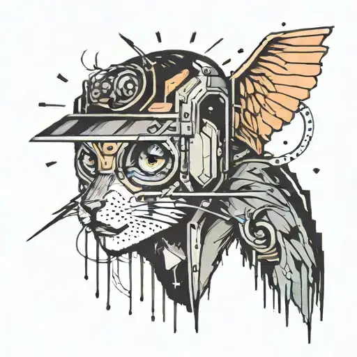blade runner tears in rain tattoo design idea