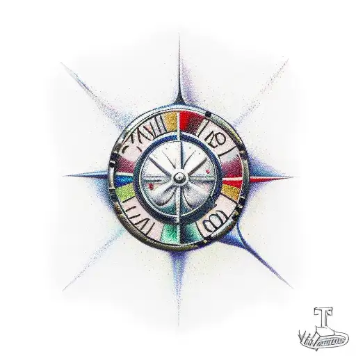 family treasure tattoo design idea