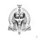 egyptian ankh  tattoo design idea