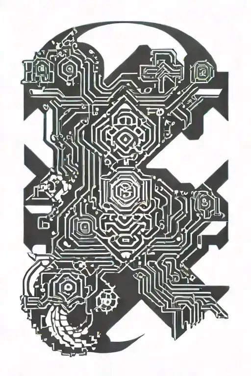 never give up tattoo design idea
