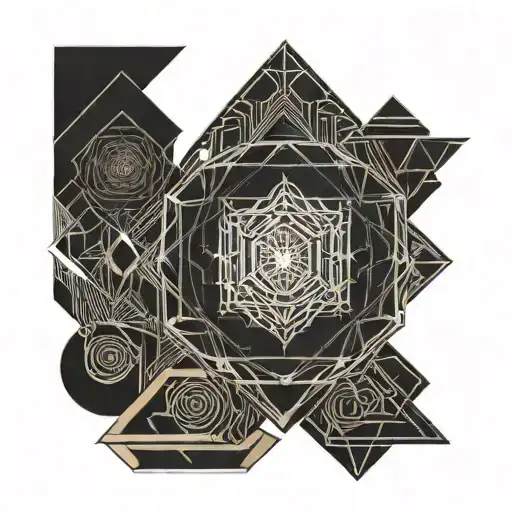 stoic virtues tattoo design idea