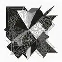 stoic virtues tattoo design idea