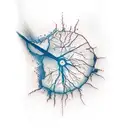 mount damavand and veins for forehand tatoo tattoo design idea