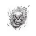 this too shall pass tattoo design idea