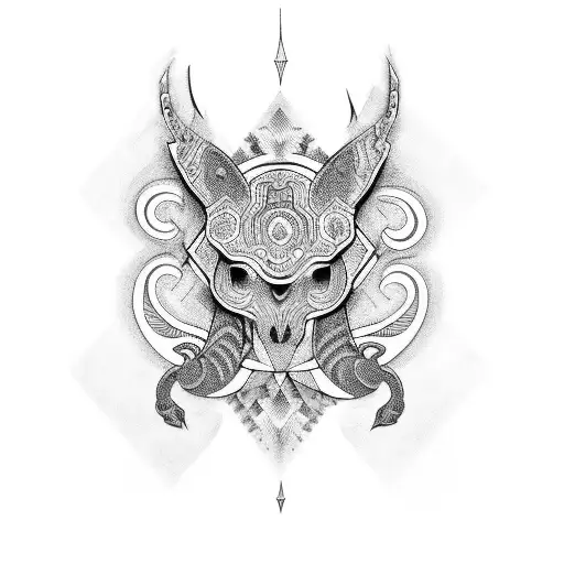 A mesmerizing tattoo inspired by the intricate patterns of incas tattoo design idea