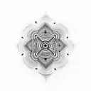 A mesmerizing tattoo inspired by the intricate patterns of incas tattoo design idea