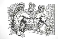 hercules disney tattoo design idea