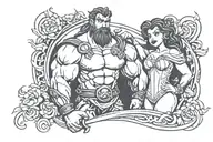 hercules disney tattoo design idea