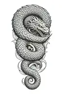 jormungandr tattoo design idea