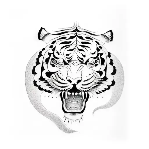 japanese tiger and dragon tattoo designs