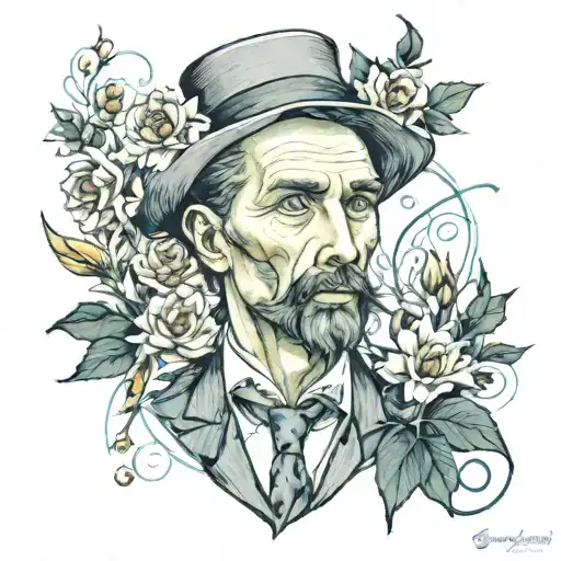 Van Gogh Salvador dolly tattoo design idea