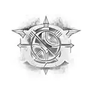 militarized Unit Symbol tattoo design idea