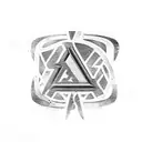 militarized Unit Symbol tattoo design idea