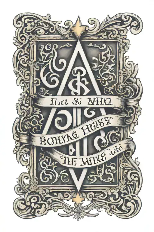 Aramaic YHWH John 3:16  tattoo design idea