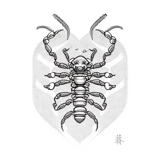 Scorpion tattoo 