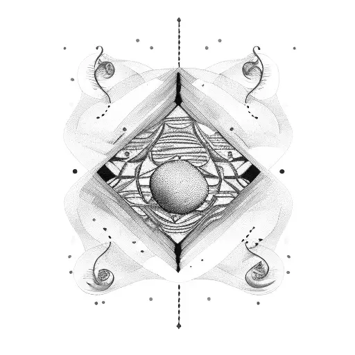 Lemon with BM in morse code tattoo design idea