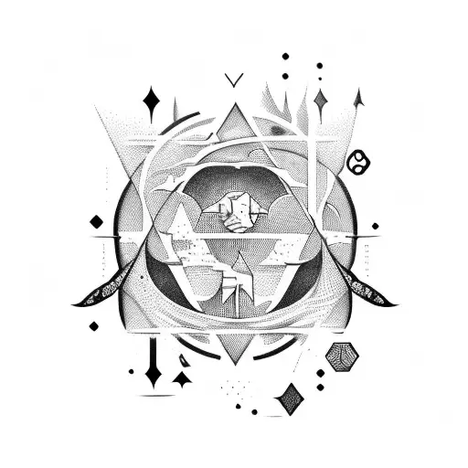 Carpe diem in a futuristic font tattoo design idea