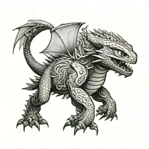 whispering death from httyd  tattoo design idea