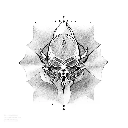 daga espada tattoo design idea