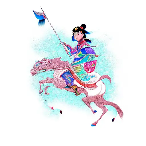 Mulan  tattoo design idea