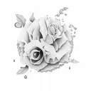 Carter Lilly Ava  tattoo design idea