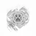 text that says keep me where the light is tattoo design idea