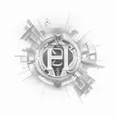 text that says keep me where the light is tattoo design idea