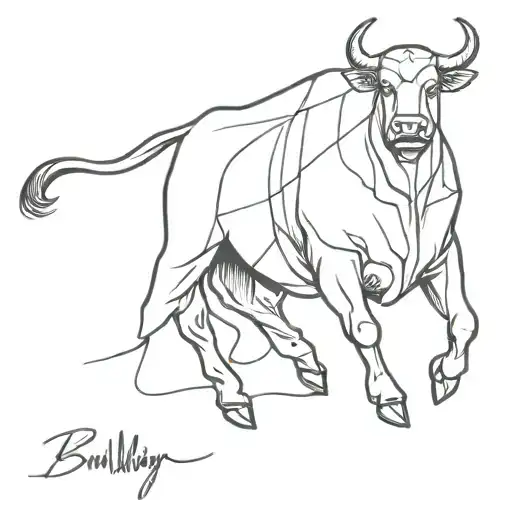 bullfighting tattoo design idea