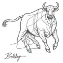 bullfighting tattoo design idea