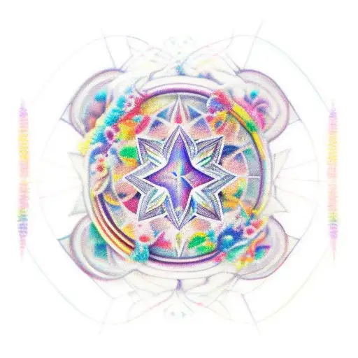 Coldplay Life in Technicolor tattoo design idea