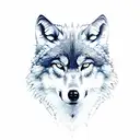 wolf mechanic tattoo design idea