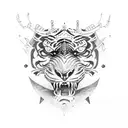 sword, dragon,tiger, falcons,tree,alien, sci-fi  tattoo design idea