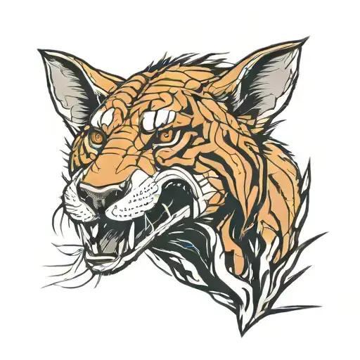 ark survival evolved thylacoleo tattoo design idea