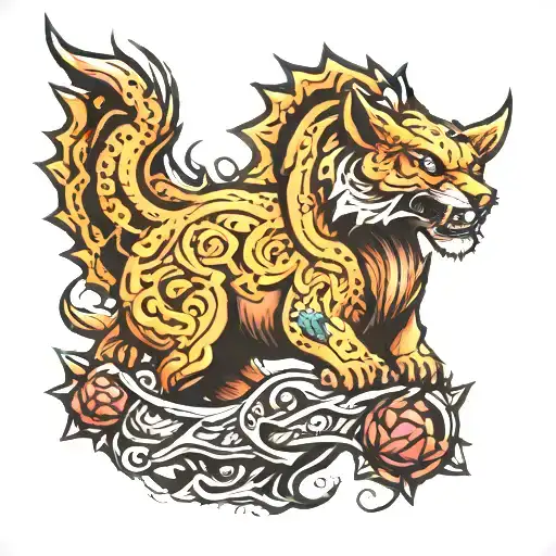 ark implant  tattoo design idea