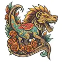 ark implant  tattoo design idea