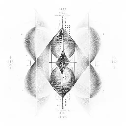An hourglass with binary code flowing through it, representing the concept of time in programming tattoo design idea
